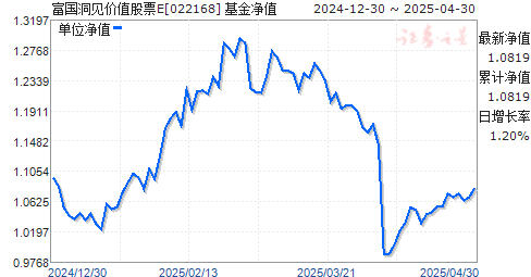 富国洞见价值股票E(022168)净值走势
