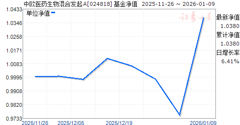 ��ŷҽҩ�����Ϸ���A(024818)��ֵ����